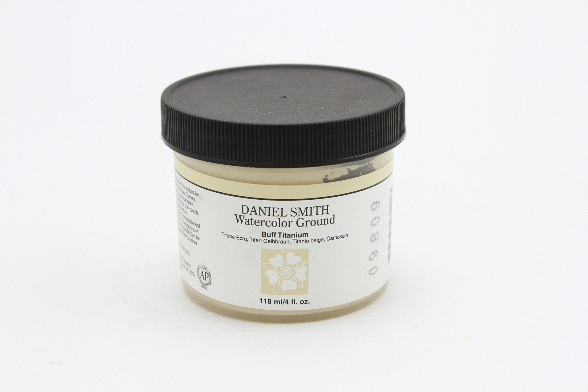 Daniel Smith Watercolour Ground - 118ml - Black, Buff Titanium,  White&Transpare